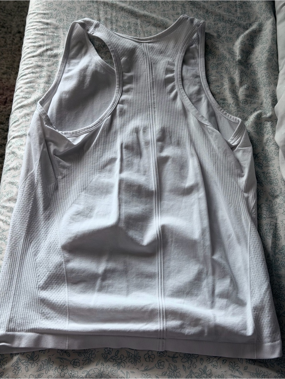DSG White Racerback Tank Top - Picture 3 of 3
